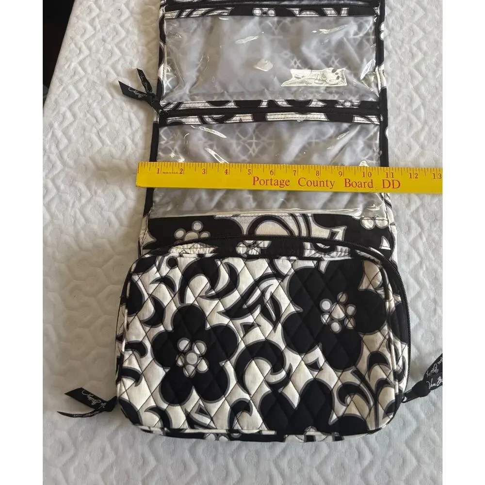 Vera Bradley Night & Day Hanging Organizer Cosmetic Toiletry Travel Bag Retired